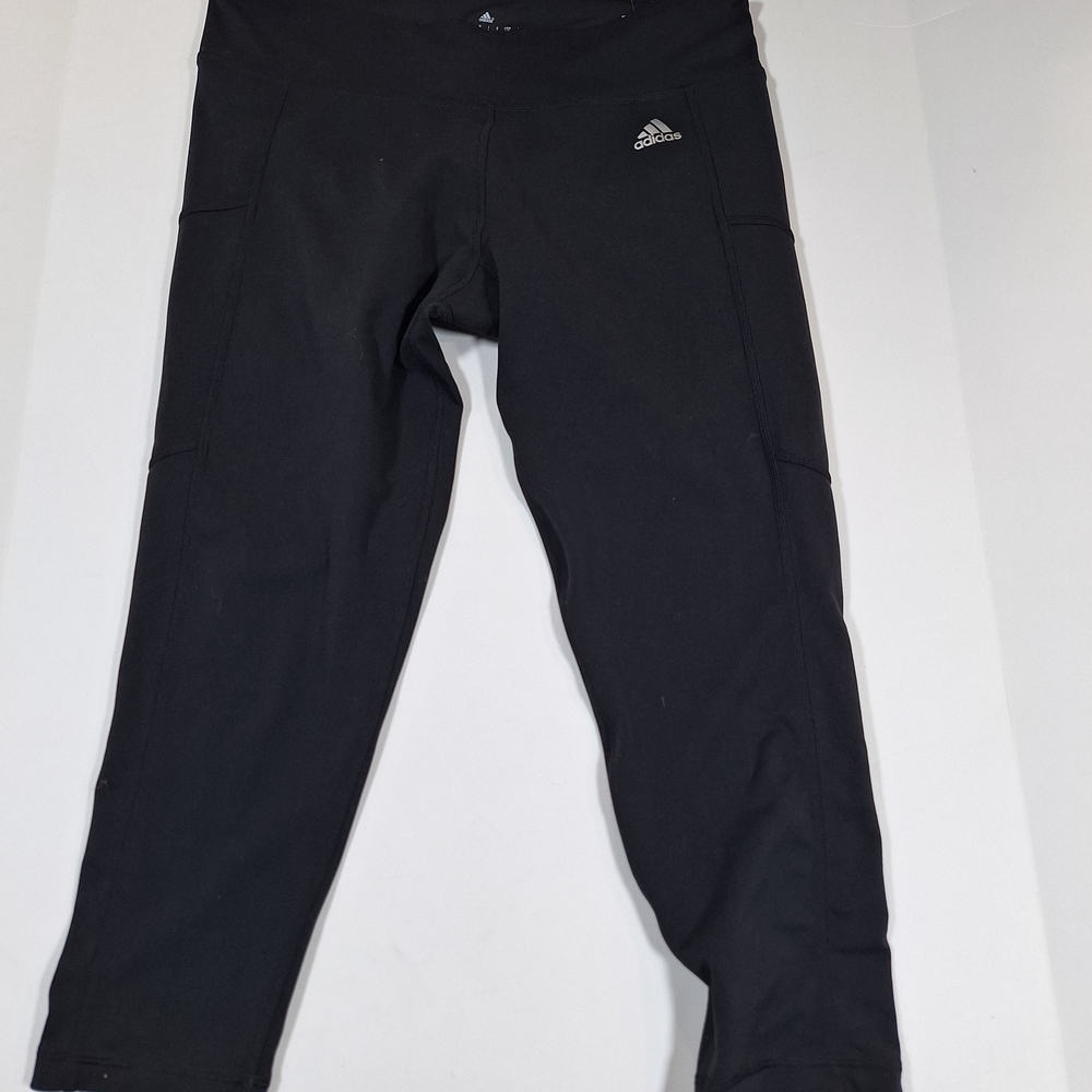 adidas Kids Black Leggings - Picture 3 of 7